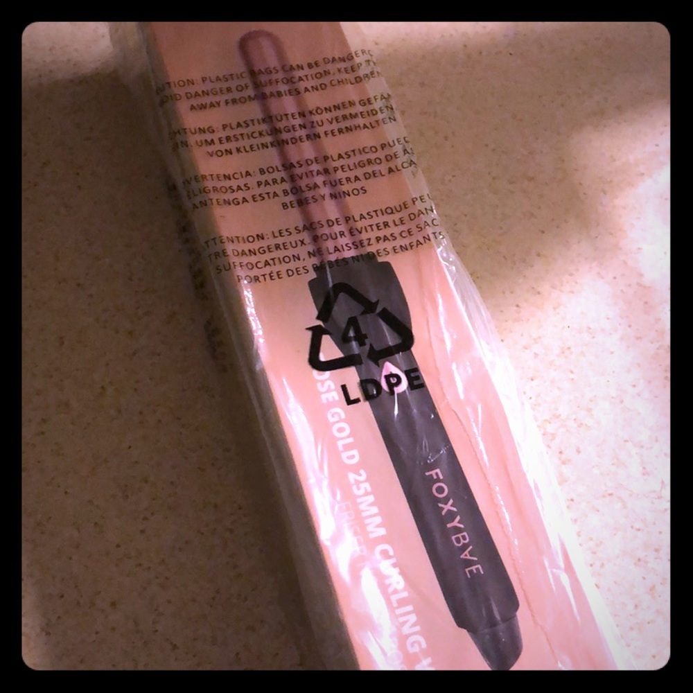 Curling wand
